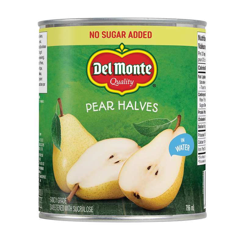 Pears Halves Packed in Water - No Sugar Added