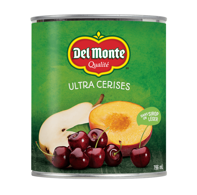 Ultra Cerises dans un sirop léger