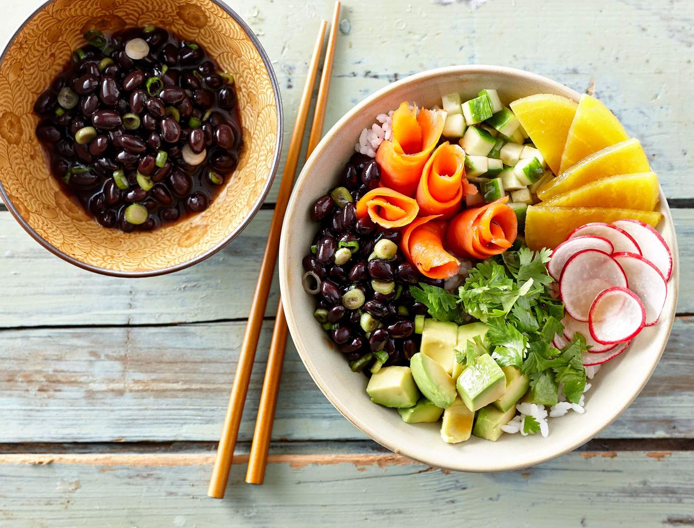 Veggie poke