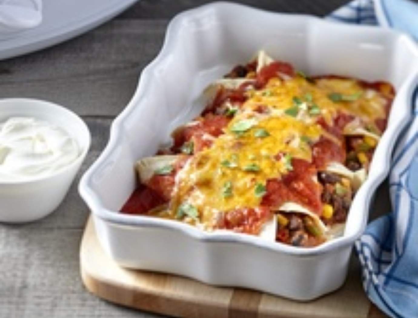 Enchiladas faciles aux haricots