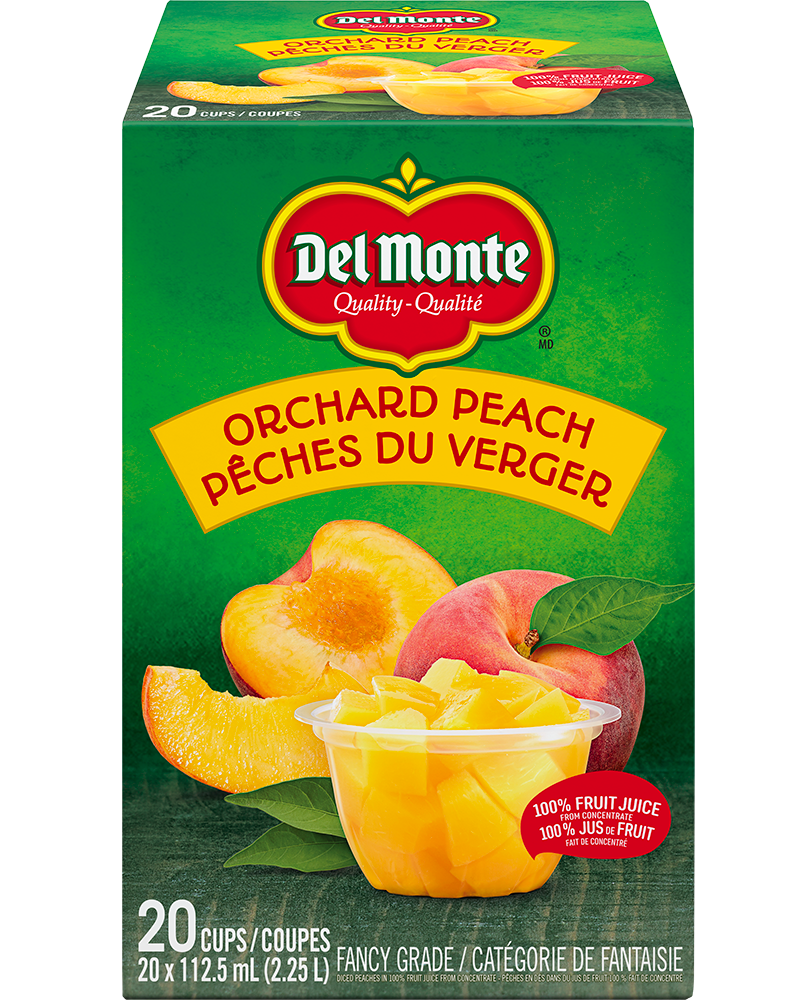 Del Monte® Fruit Cup® Snacks: Mixed Fruit in 100% Juice
