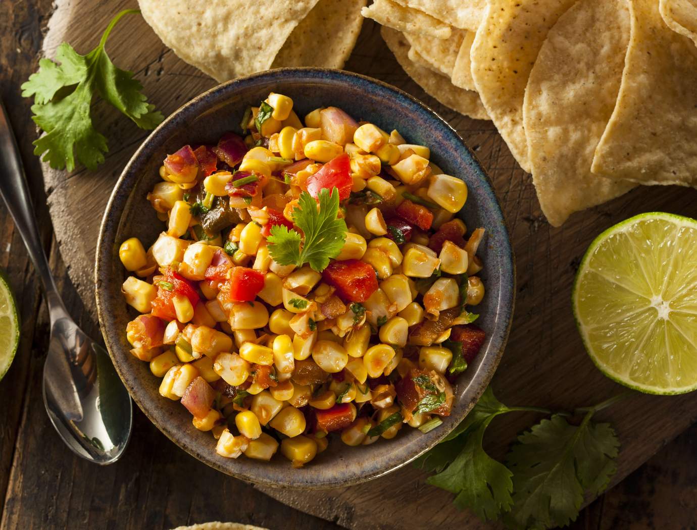 Salsa de maïs et jalapeno
