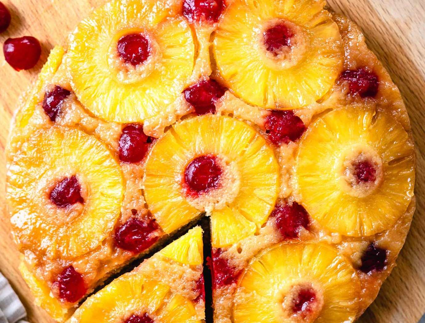Gâteau renversé à l'ananas