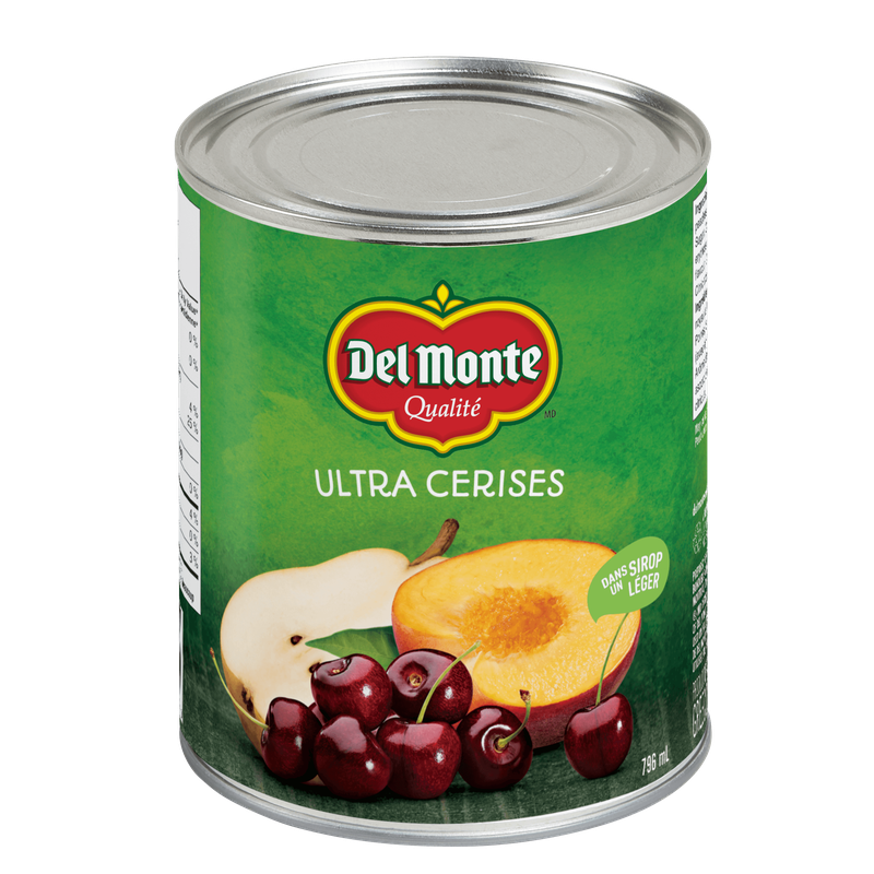 Ultra Cerises dans un sirop léger