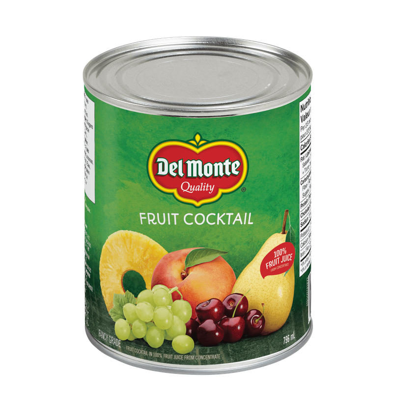 Fruit Cocktail in 100% fruit juice from concentrate