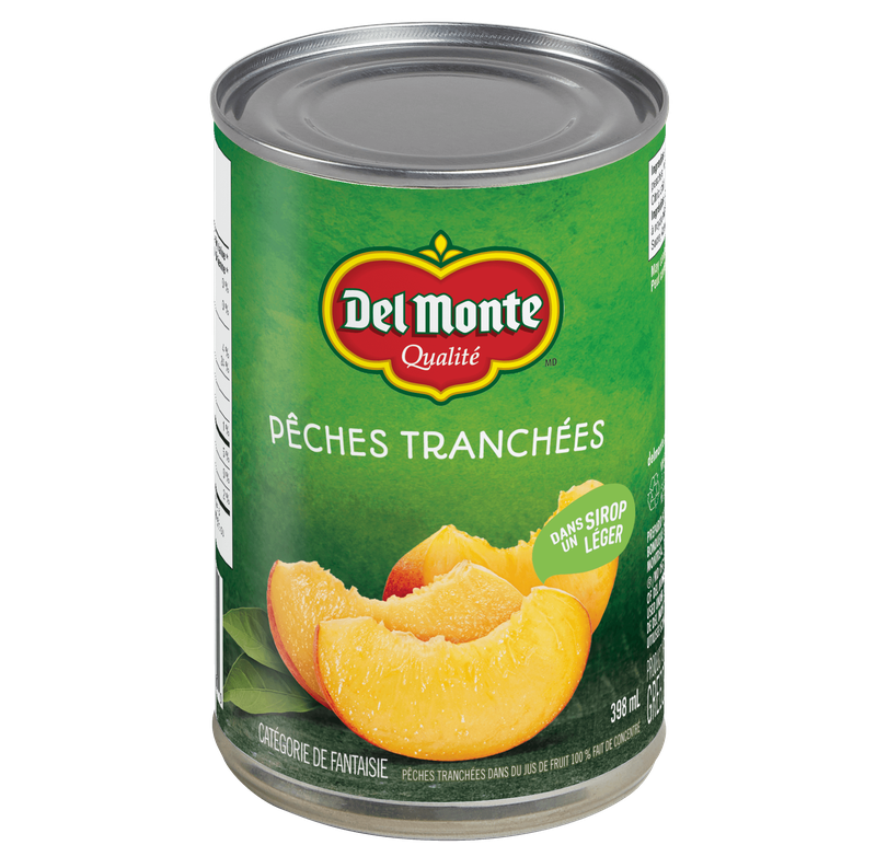 Pêches Tranchées dans sirop léger