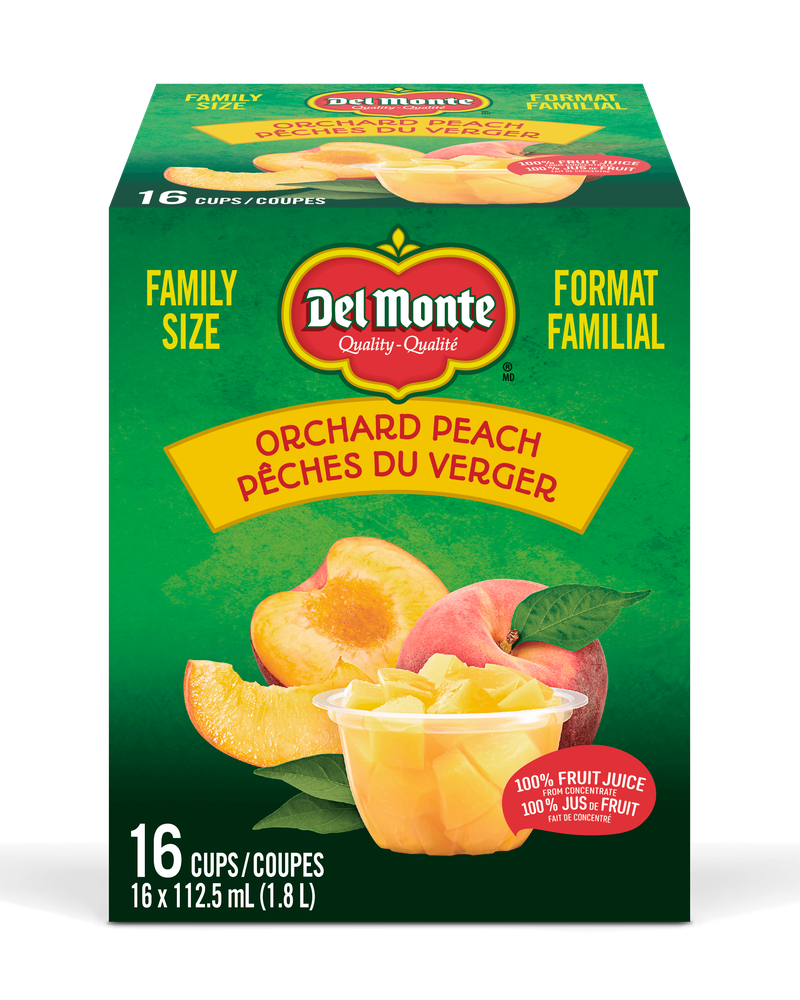 Orchard Peach in 100% fruit juice from concentrate