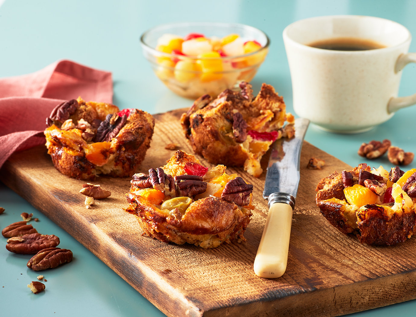 Del Monte fruit brioche bread bites