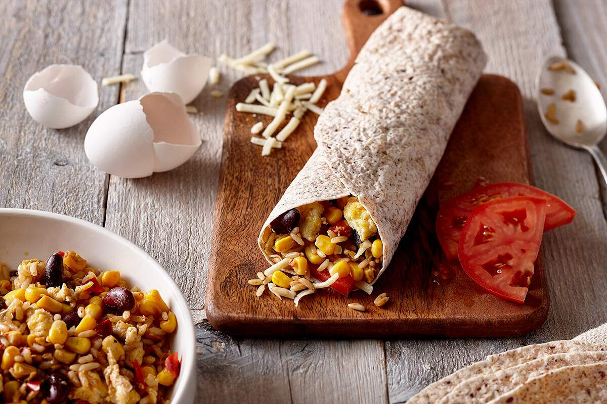 Breakfast burritos