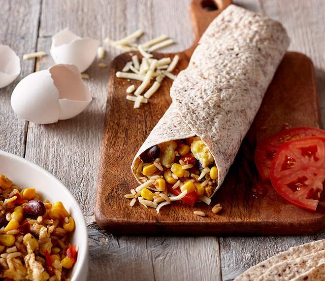 Breakfast burritos