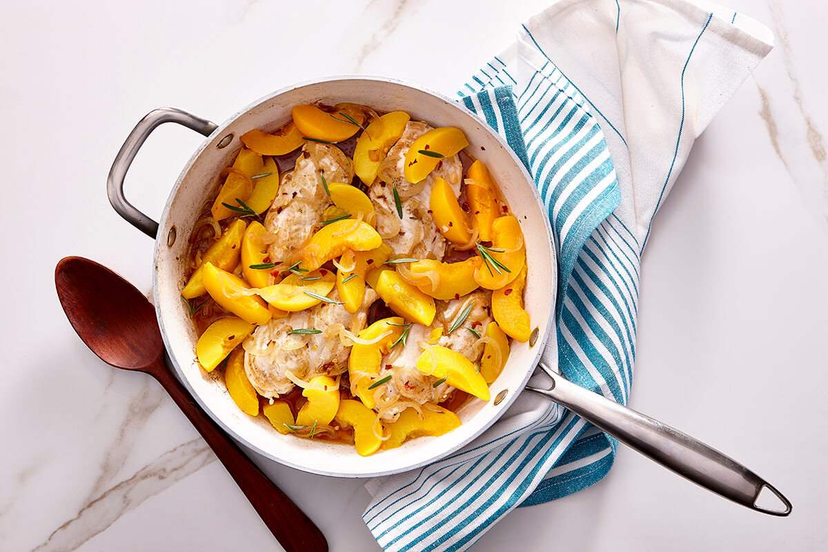 Cider Peach Chicken