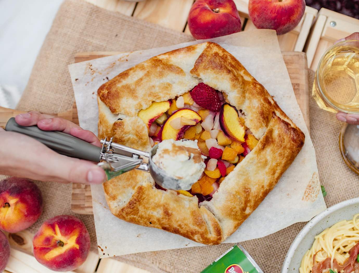 Galette aux fruits