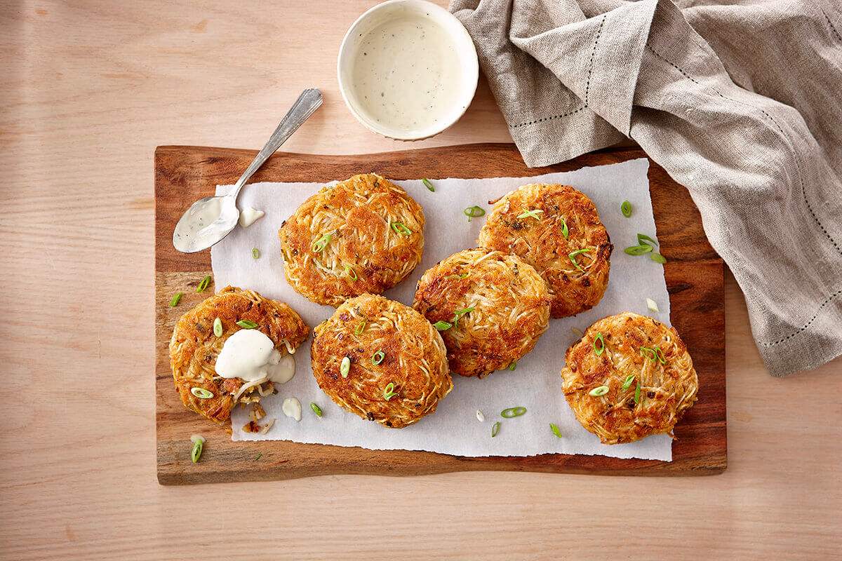 Celery root cake with strong cheddar Delmonte Canada