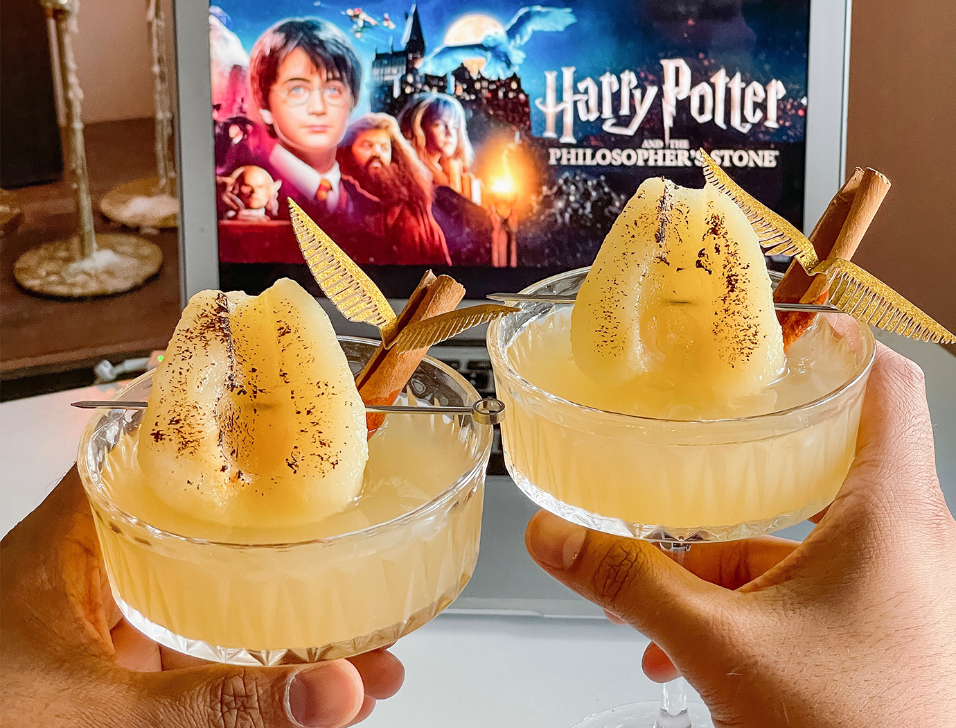 “The Golden Stitch Mocktail” - inspired by Harry Potter