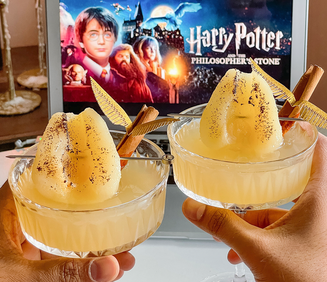 Le mocktail du vif d'or - inspiré par Harry Potter