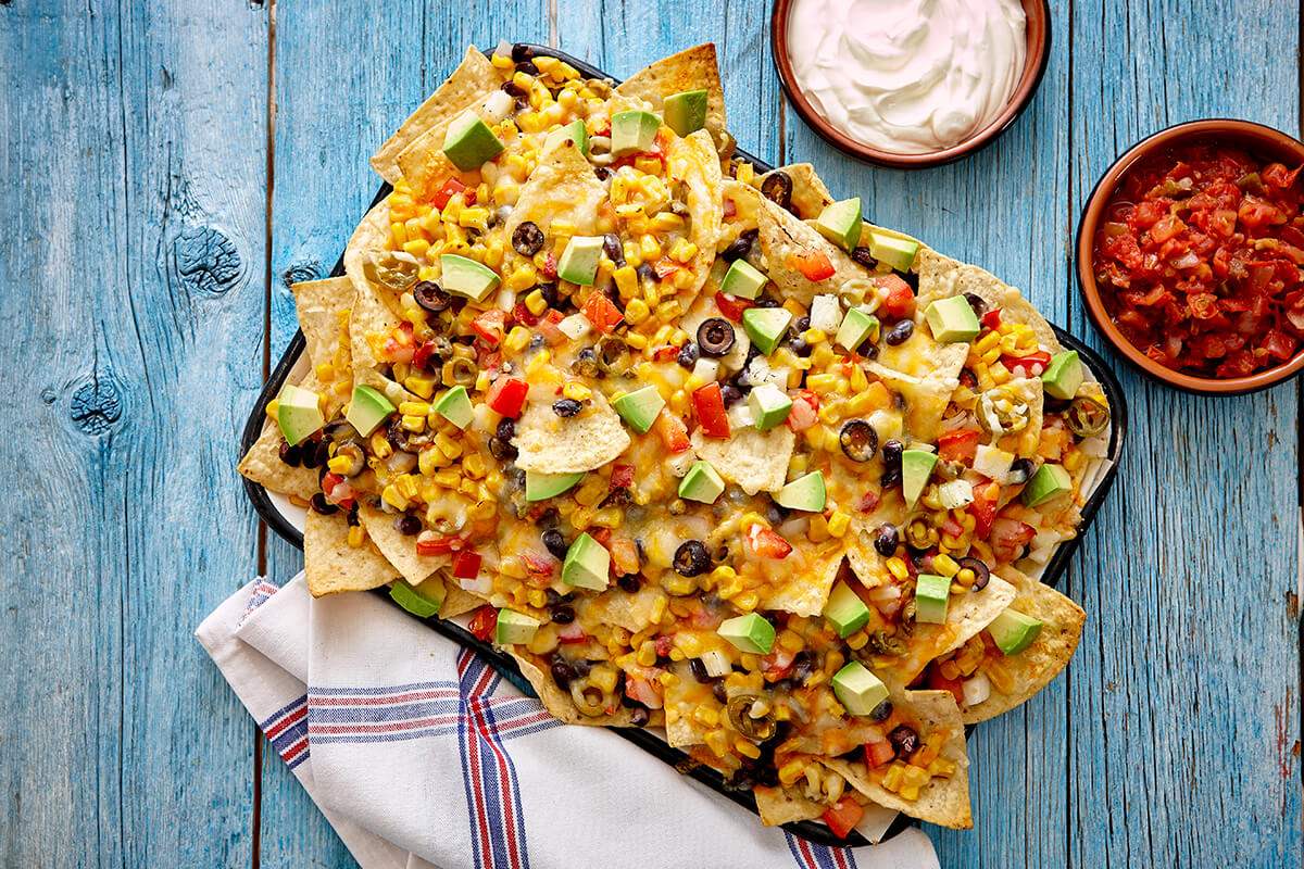 Gourmet nachos