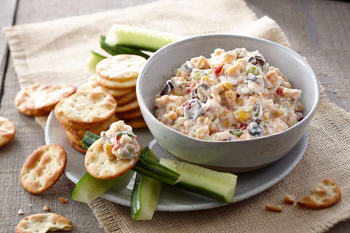 Creamy corn dip