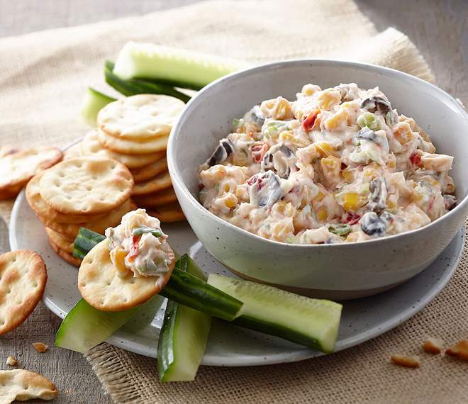 Creamy corn dip